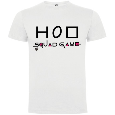 Tee shirt LoL Rugby "Squad Game" Blanc