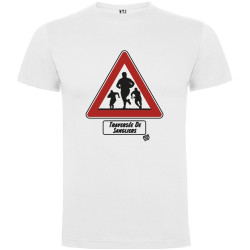 Tee shirt LoL Rugby "SANGLIER" Blanc