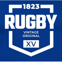 Tee shirt  "Blason " Bleu 