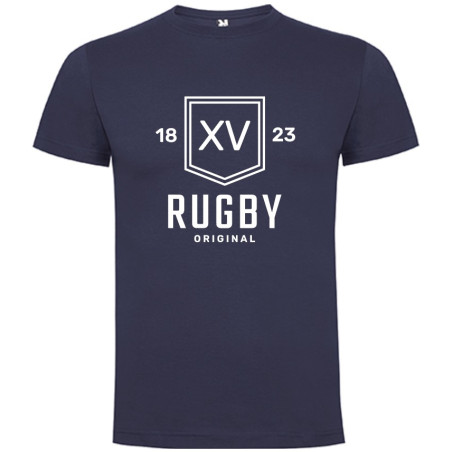 Tee shirt  "Pochette " Bleu denim