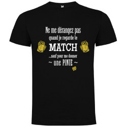 Tee shirt LoL Rugby "Pinte " Noir