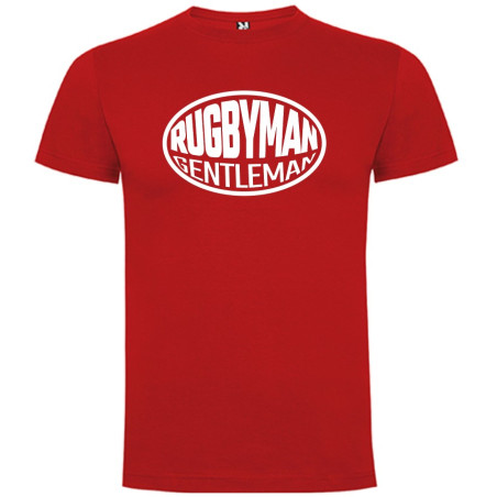 Tee shirt  "Gentleman " Rouge