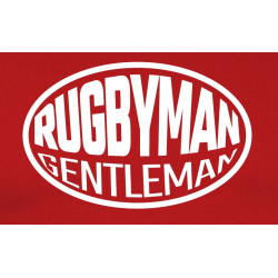 Tee shirt  "Gentleman " Rouge