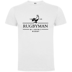 Tee shirt  "Coq " Blanc