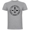 Tee shirt  "Ecole " Gris