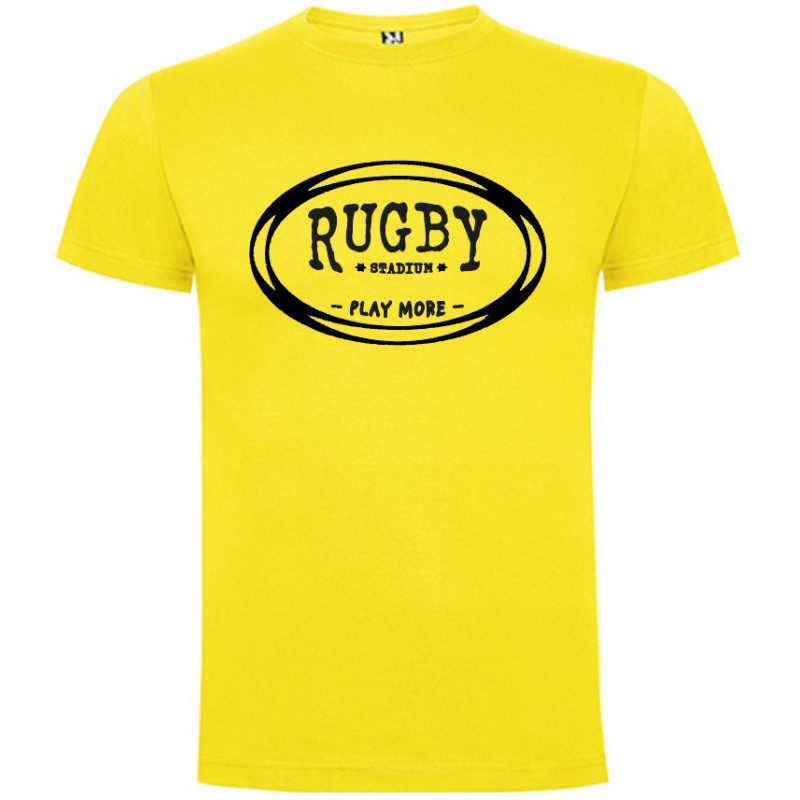 Tee shirt  " Stadium" Jaune