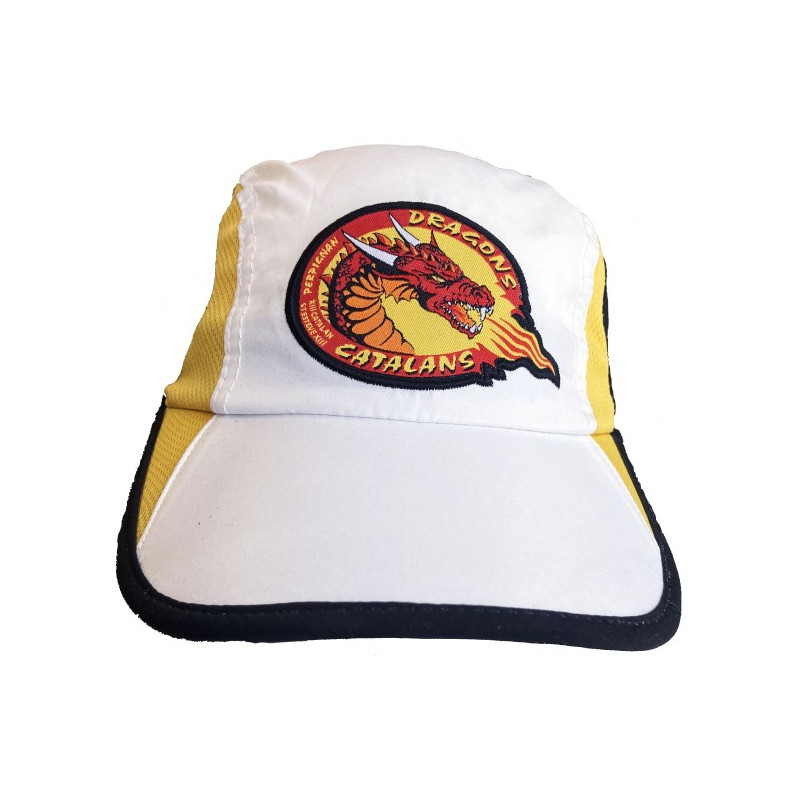 Casquette ISC Dragon Catalan  BLANC/Noir