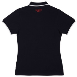 Polo Rugby Femme Logo Coupe Du Monde De Rugby France 2023 Bleu