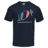 T-Shirt Rugby Player Coupe Du Monde De Rugby France 2023 Bleu