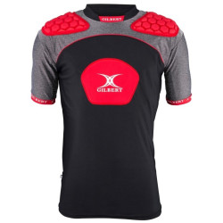 EPAULIERE ENFANT GILBERT ATOMIC V3 NOIR/ROUGE