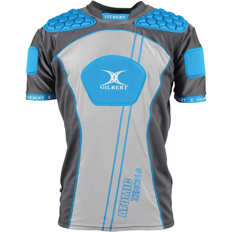 Épaulière Gilbert Atomic ZENON V2 GRIS / BLEU