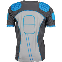 Épaulière Gilbert Atomic ZENON V2 GRIS / BLEU