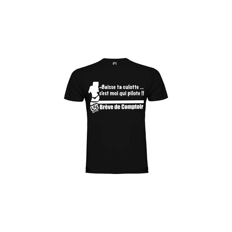 Tee shirt humour "Pilote"