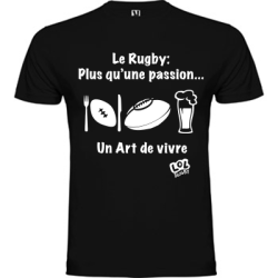Tee shirt Lol rugby "Art de Vivre"