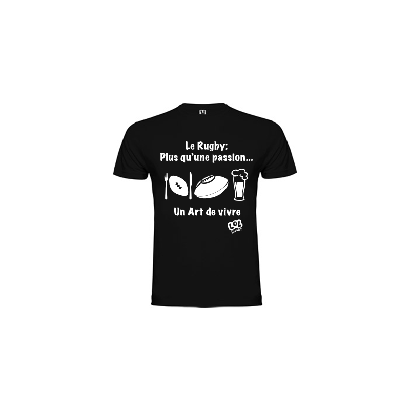 Tee shirt Lol rugby "Art de Vivre"