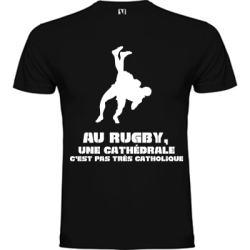 Tee shirt Rugby Humour "Cathédrale"