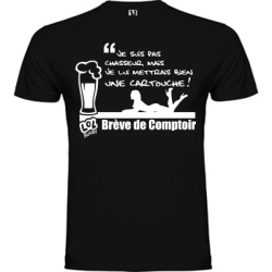 Tee shirt 3ème mi temps "Cartouche" 