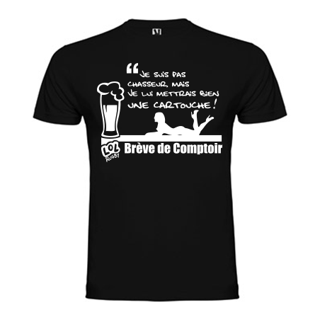 Tee shirt 3ème mi temps "Cartouche" 