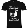 Tee shirt Rugby humour "Les Sardines" 