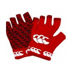 Mitaines rugby Canterbury rouge