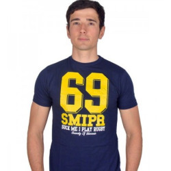 SUCK ME  " I PLAY RUGBY " 69 Bleu / Jaune