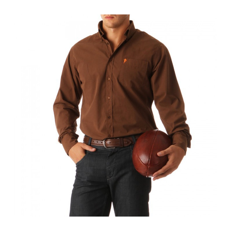 Chemise H995 Marron