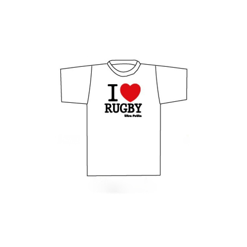 Tee shirt " I LOVE RUGBY " Junior