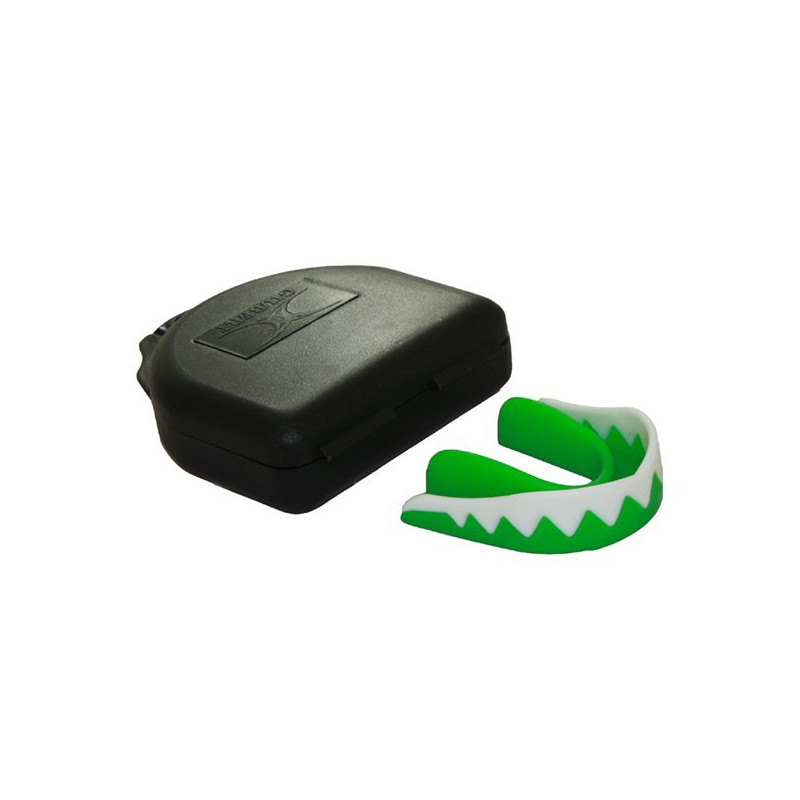 Protège dents Gilbert Junior requin vert