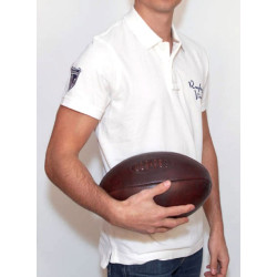 Polo Rugby & Vintage Blanc