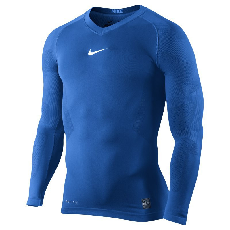 Baselayer Nike pro Bleu royal
