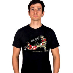 Tee shirt LOL Rugby " Chat... " 