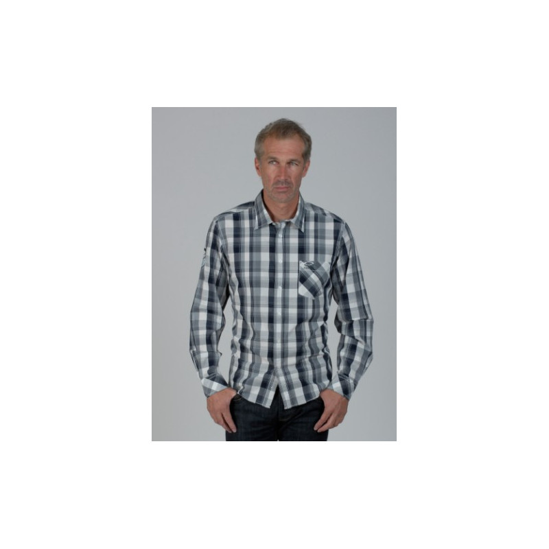 Chemise Cambé carreaux Anthracite