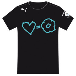 Tee shirt Puma Love Montpellier Rugby noir Junior