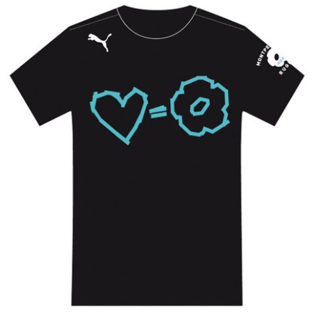 Tee shirt Puma Love Montpellier Rugby noir Junior