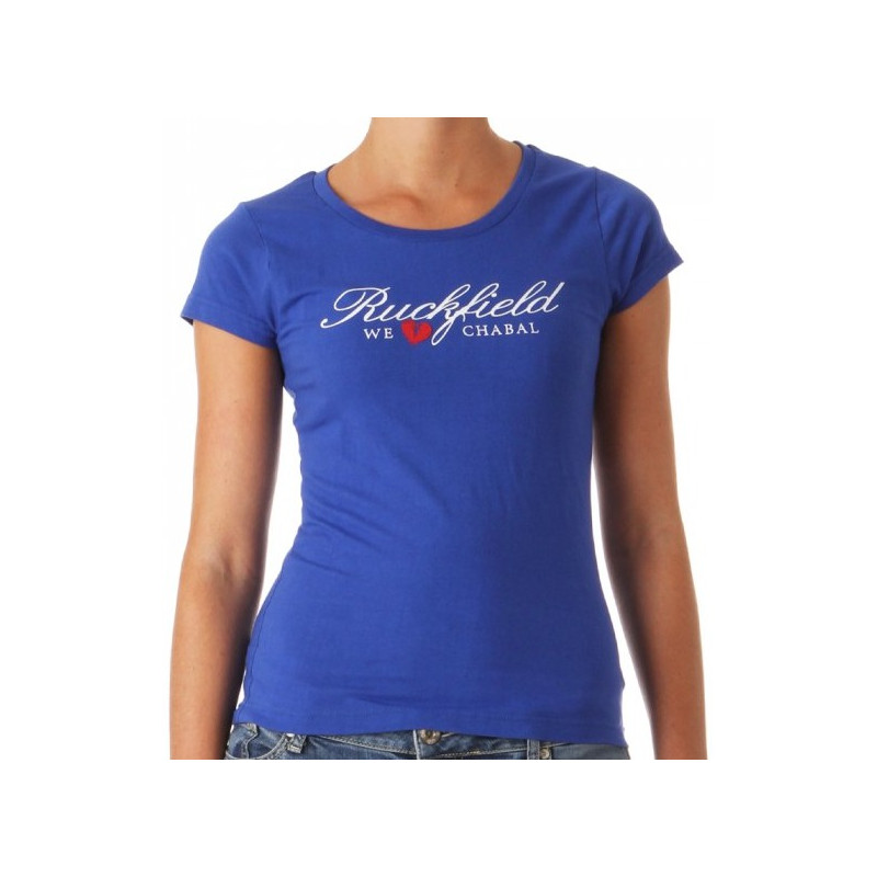 Tee shirt Ruckfield Femme D 0019 Bleu