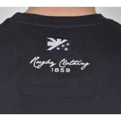 Tee Shirt Black Wellis Rugby Marine