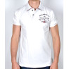 Polo Rugby Black Wellis Wellington blanc