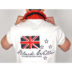 Polo Rugby Black Wellis Wellington blanc