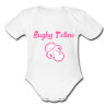 Body bébé "Rugby Tétine" Blanc/Rose