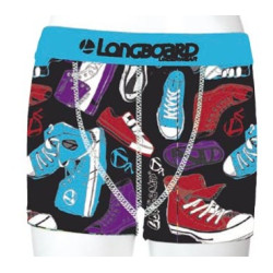Boxer Longboard Junior basket noir
