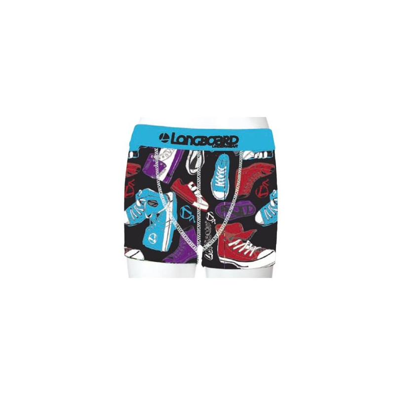 Boxer Longboard Junior basket noir