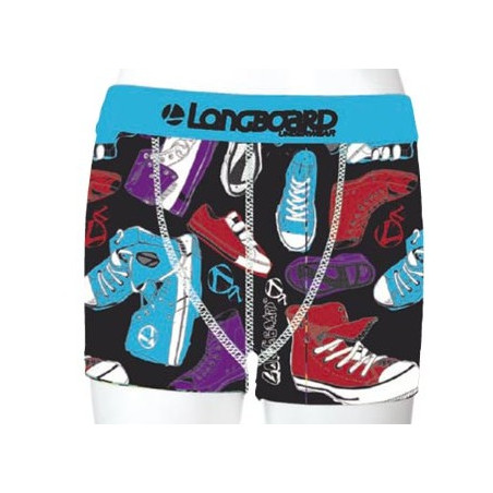 Boxer Longboard Junior basket noir