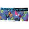 Lot de 2 boxers Longboard Kids Bleu