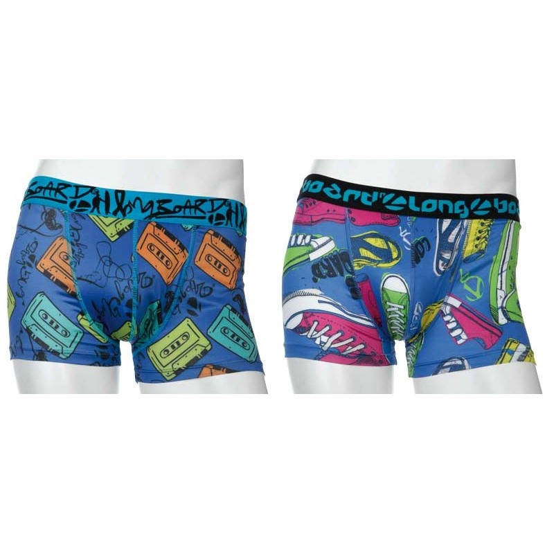 Lot de 2 boxers Longboard Bleu