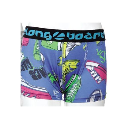 Boxer Longboard Kids basket bleu