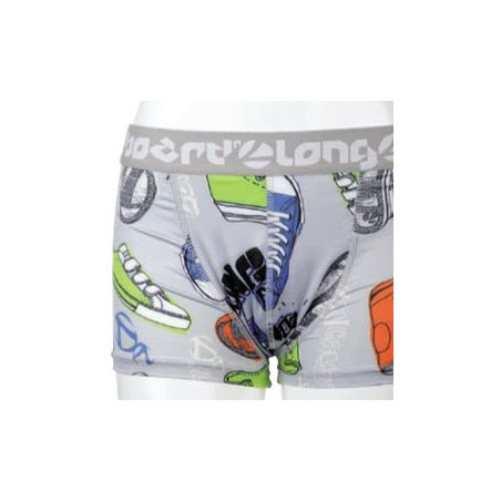 Boxer Longboard Kids basket Gris