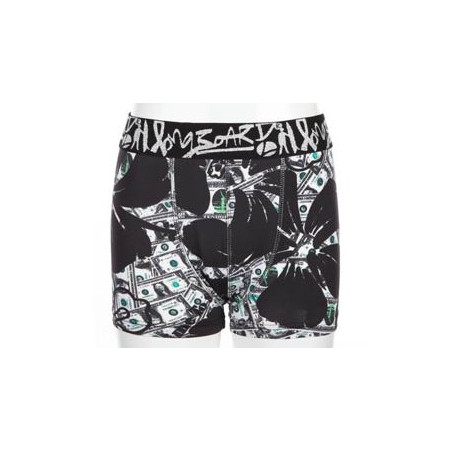Boxer Longboard Junior Billets Noir/Blanc