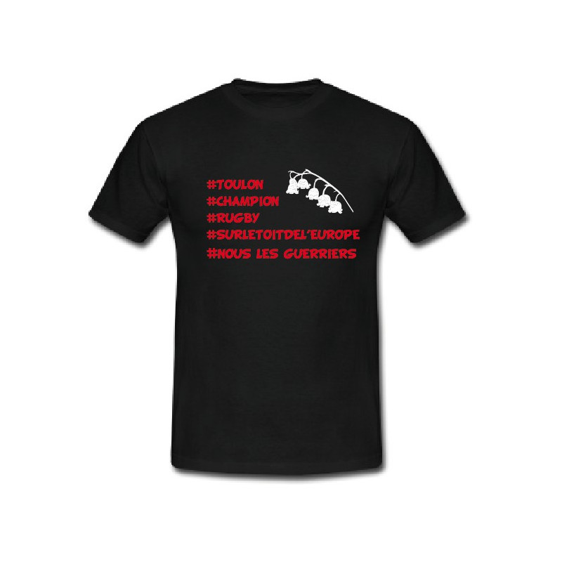 Tee shirt Lol Rugby "Toulon champion"