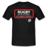 Tee shirt Lol Rugby "Ville Rugby" Noir