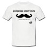 Tee shirt "Movember Rugby Club" Blanc
